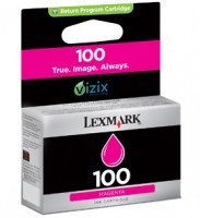 Lexmark Original 100 Magenta Ink Cartridge  (14N0901E)

