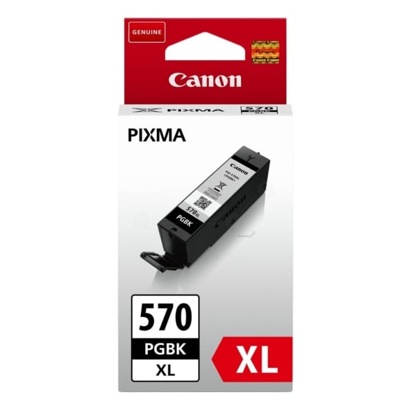 Canon Original PGI-570PGBKXL Black High Capacity Ink Cartridge (0318C008)

