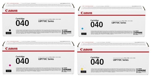 Canon Original 040 Four Colour Toner Cartridge Multipack