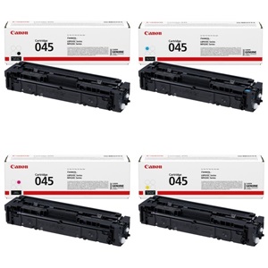 Canon Original 045 4 Colour Toner Cartridge Multipack (1242C002/41C002/40C002/39C002)