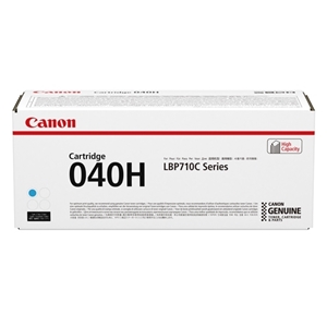 Canon Original 040H Cyan High Capacity Toner Cartridge (0459C001)
