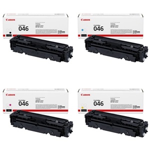 Original Canon 046 4 Colour Toner Cartridge Multipack (046-PACK)