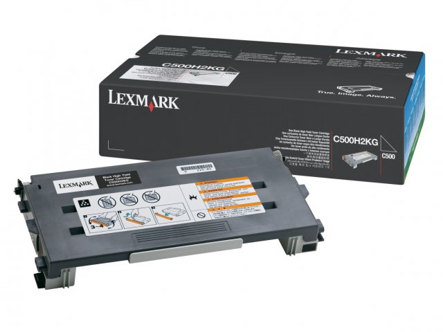 Original Lexmark 0C500H2KG Black Toner Cartridge