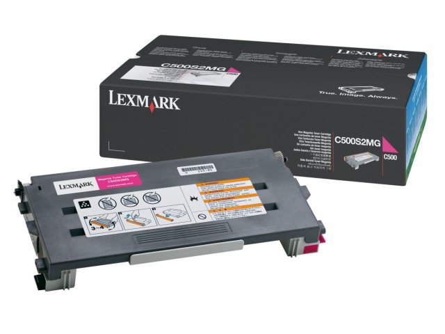 Original Lexmark 0C500S2MG Magenta Toner Cartridge