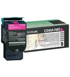 Original Lexmark 0C540A1MG Magenta Toner Cartridge