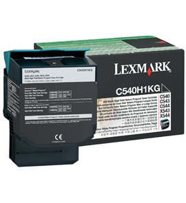 Original Lexmark 0C540H1KG Black Toner Cartridge