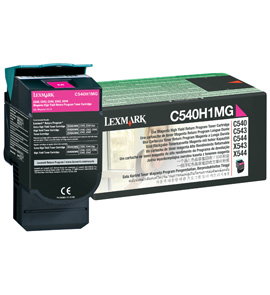 Original Lexmark 0C540H1MG Magenta Toner Cartridge