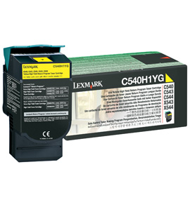 Original Lexmark 0C540H1YG Yellow Toner Cartridge