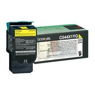 Original Lexmark 0C544X1YG Yellow Toner Cartridge