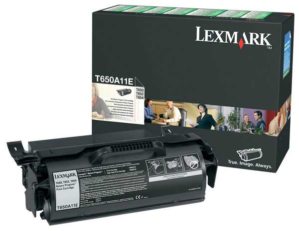 Original Lexmark 0T650A11E Black Toner Cartridge