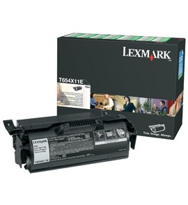 Original Lexmark 0T654X11E Black Toner Cartridge