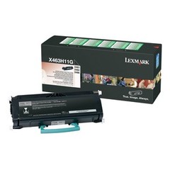 
	Original Lexmark 0X463H11G Black Toner Cartridge
