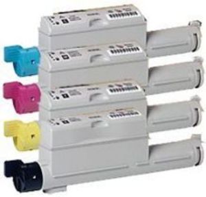 Compatible Xerox 106R012 Set Of 4 Toner Cartridges (Black,Cyan,Magenta,Yellow)