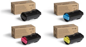 Original Xerox C50X 4 Colour High Capacity Toner Cartridge Multipack (Black/Cyan/Magenta/Yellow)