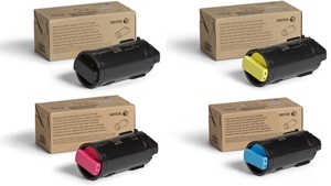 Original Xerox C605 4 Colour High Capacity Toner Cartridge Multipack (Black/Cyan/Magenta/Yellow)