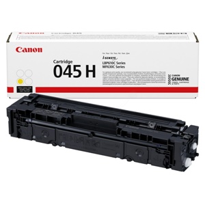 Original Canon 045H Yellow High Capacity Toner Cartridge (1243C002)
