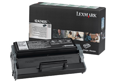 Original Lexmark 12A7405 Black Toner Cartridge