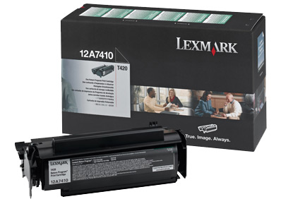 
	Original Lexmark 12A7410 Black Toner Cartridge
