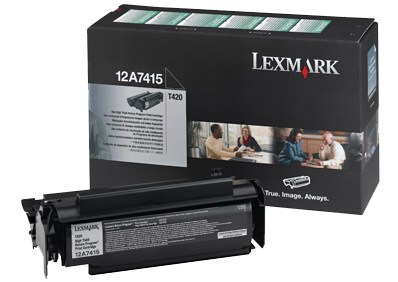 
	Original Lexmark 12A7415 Black Toner Cartridge
