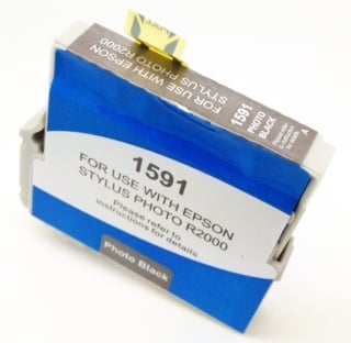 Original Epson T1591 Photo Black Ink Cartridge