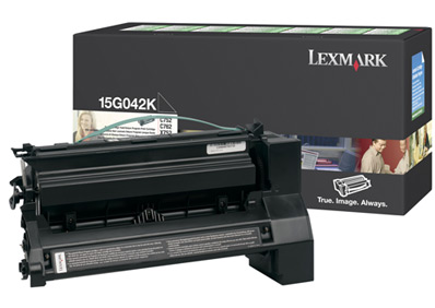 Original Lexmark 15G042K Black Toner Cartridge