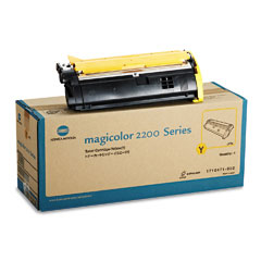 Original 1710471-002 Konica Minolta Yellow Toner Cartridge