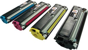 Compatible Konica Minolta 1710517 Set Of 4 Toner Cartridges (Black,Cyan,Magenta,Yellow)