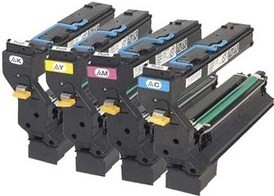 Compatible Konica Minolta Set Of 4 Toner Cartridges (Black,Cyan,Magenta,Yellow)
