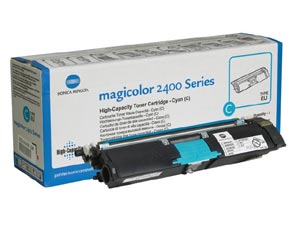 Original 1710589-003 Konica Minolta Cyan Toner Cartridge