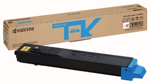 Kyocera Original TK-8115C Cyan Toner Cartridge (1T02P3CNL0)