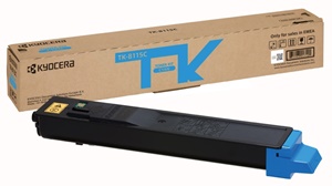 Original Kyocera TK-8115C Cyan Toner Cartridge (1T02P3CNL0)