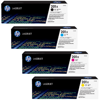 Original HP 201X High Capacity Toner Cartridge Multipack (CF400X/401X/402X/403X)