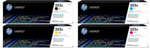 Original HP 203A 4 Colour Toner Cartridge Multipack (Black/Cyan/Magenta/Yellow)