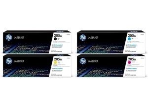 Original HP 205A 4 Colour Toner Cartridge Multipack (Black/Cyan/Magenta/Yellow)