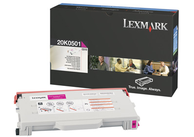 Original Lexmark 20K0501 Magenta Toner Cartridge