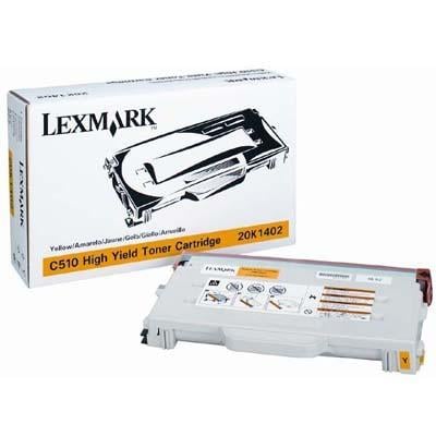 Original Lexmark 20K1402 Yellow Toner Cartridge