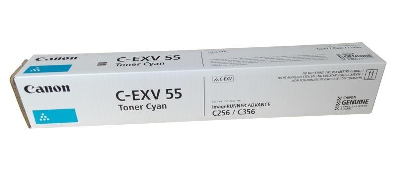 Original Canon C-EXV55C Cyan Toner Cartridge 2183C002AA