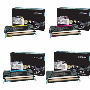 Lexmark Original 24B57 4 Colour Toner Cartridge Multipack  (24B5700/1/2/3)