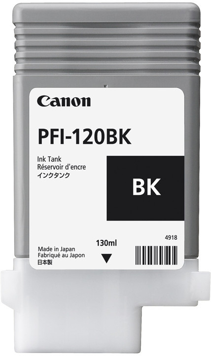 Canon Original PFI-120BK Black Inkjet Cartridge 2885C001