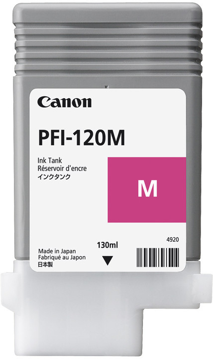 Original Canon PFI-120M Magenta Inkjet Cartridge 2887C001