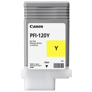 Original Canon PFI-120Y Yellow Inkjet Cartridge 2888C001