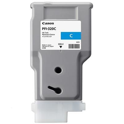 Canon Original PFI-320C Cyan High Capacity Inkjet Cartridge 2891C001