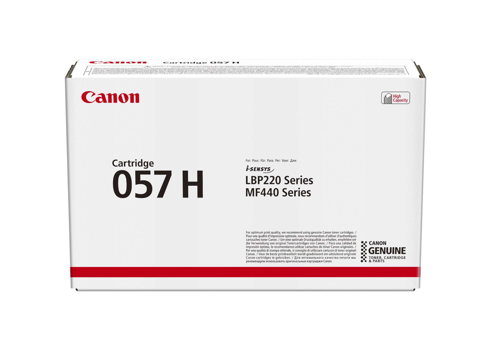 Original Canon 057H Black High Capacity Toner Cartridge 3010C002
