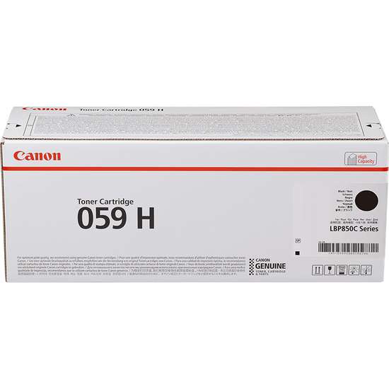 Original Canon 059H Black Toner Cartridge 3627C001