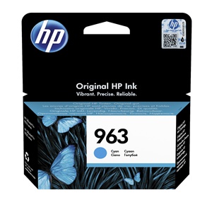 Original HP 963 Cyan Inkjet Cartridge (3JA23AE)