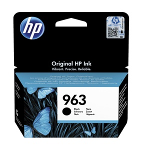 Original HP 963 Black Inkjet Cartridge (3JA26AE)