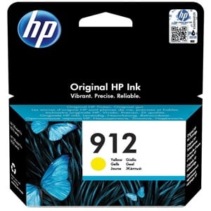 HP Original 912 Yellow Inkjet Cartridge (3YL79AE)