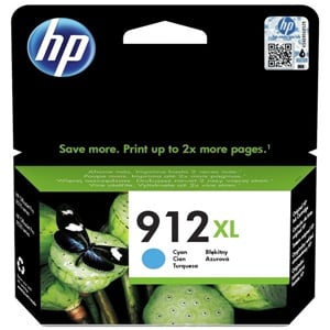 Original HP 912XL Cyan High Capacity Inkjet Cartridge (3YL81AE)