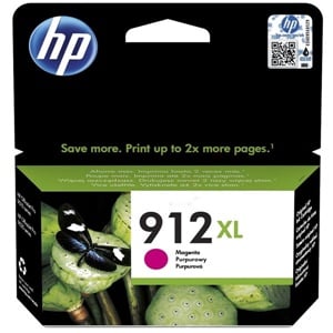 HP Original 912XL Magenta High Capacity Inkjet Cartridge (3YL82AE)