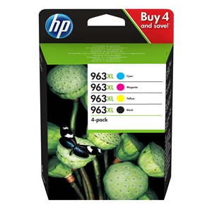 HP Original 963XL Four Colour Inkjet Cartridge Multipack (3YP35AE)